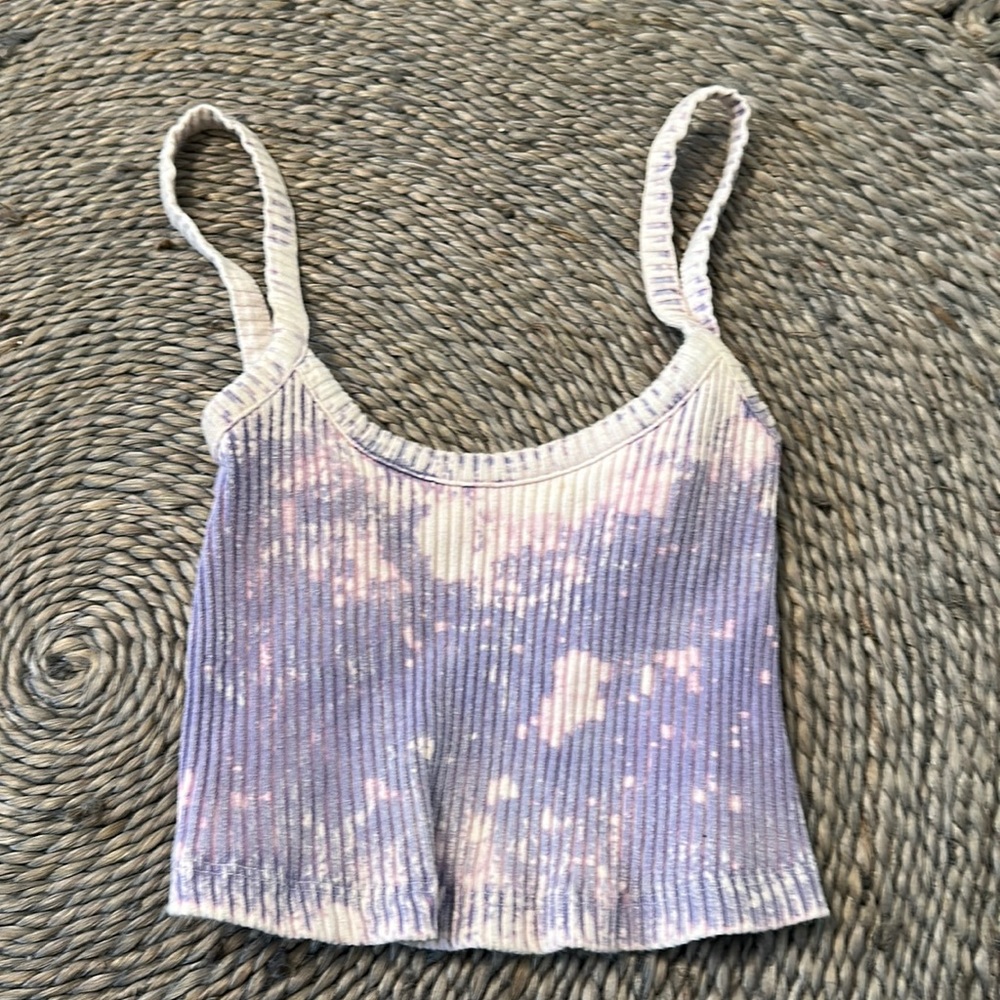 Zara tie dye tank top